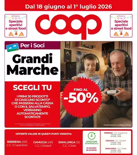 Dal 18 giugno al 1° luglio 2026 Dal 18 giugno al 1° luglio 2026