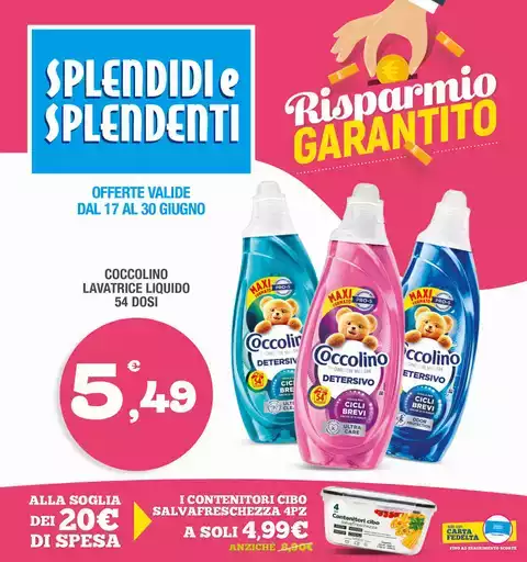Risparmio garantito