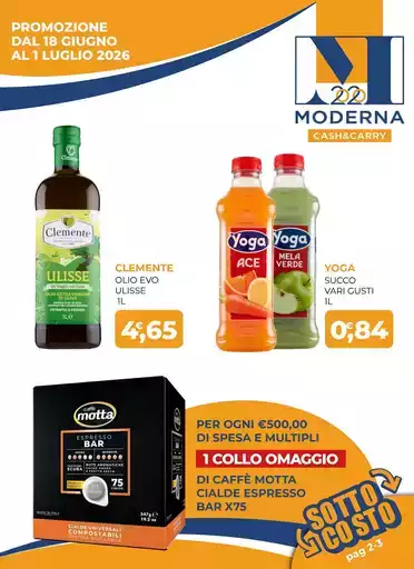 PROMOZIONE DAL 18 GIUGNO AL 1 LUGLIO 2026 PROMOZIONE DAL 18 GIUGNO AL 1 LUGLIO 2026