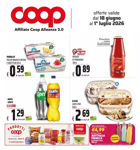 Offerte valide dal 18 giugno al 1 luglio 2026 Offerte valide dal 18 giugno al 1 luglio 2026