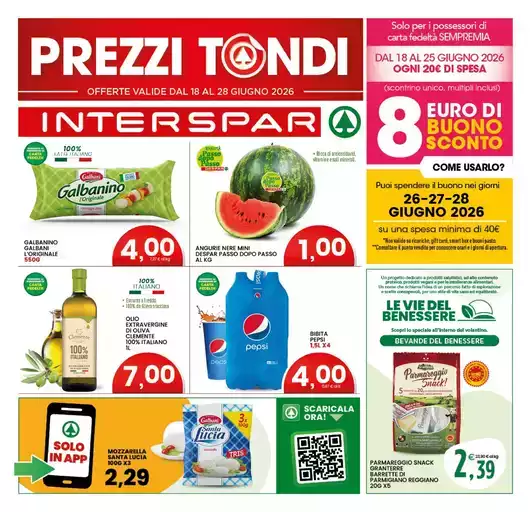 Prezzi tondi