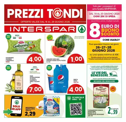 Prezzi tondi Prezzi tondi