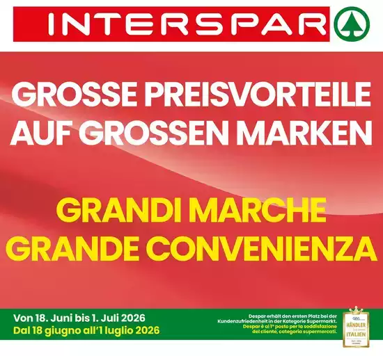 Grande marche Grande convenienza Grande marche Grande convenienza