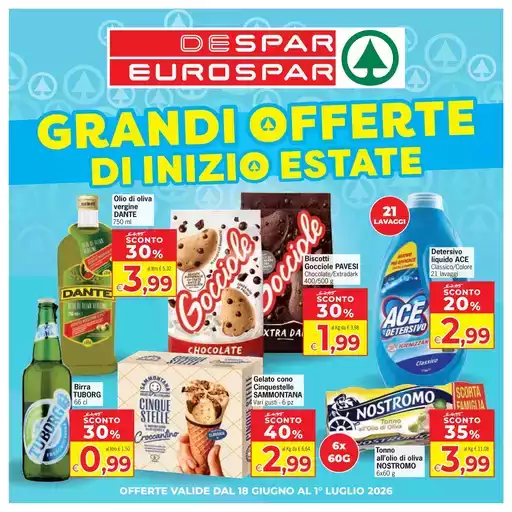 Grandi offerte di inizio estate Grandi offerte di inizio estate