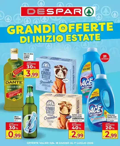 Grandi offerte di inizio estate Grandi offerte di inizio estate