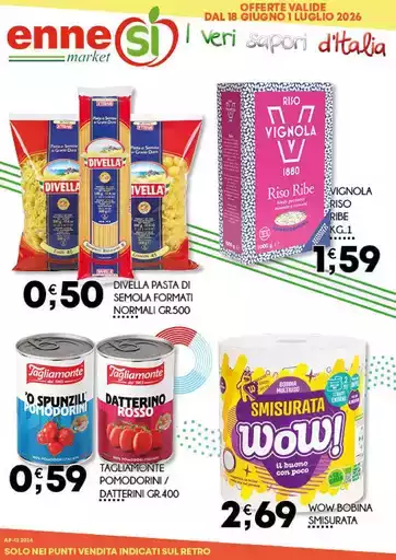 Offerte valide dal 18 giugno 1 luglio