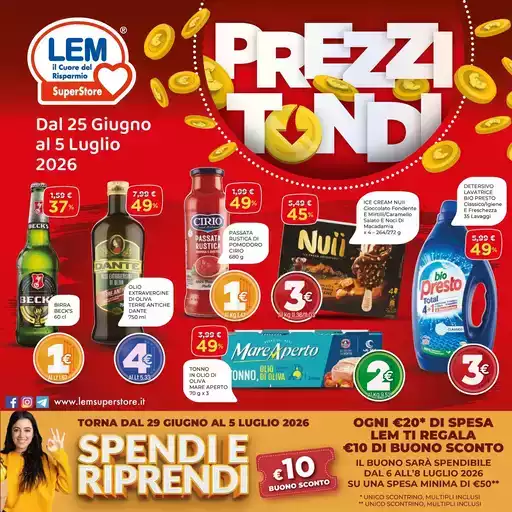 Prezzi Tondi