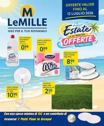 Estate e le nostre offerte Estate e le nostre offerte