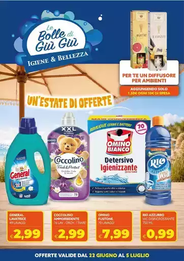 Un'estate di offerte