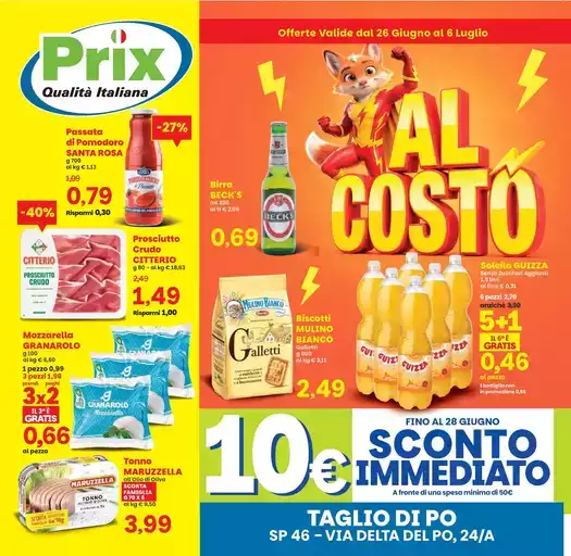 Al costo Al costo