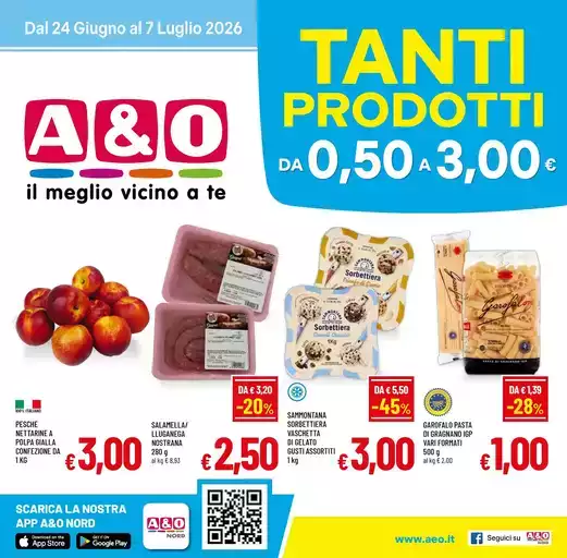 Tanti prodotti da 0.50 a 3.00€