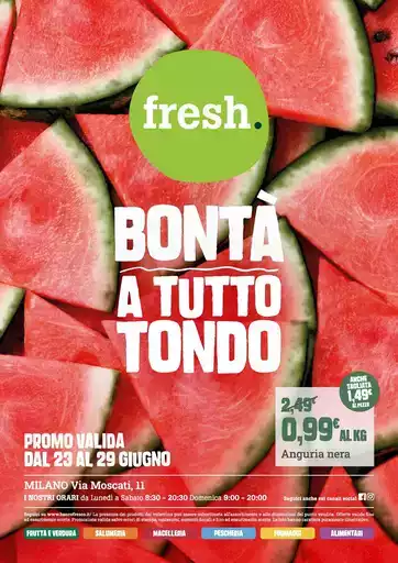 Bonta a tutto tondo