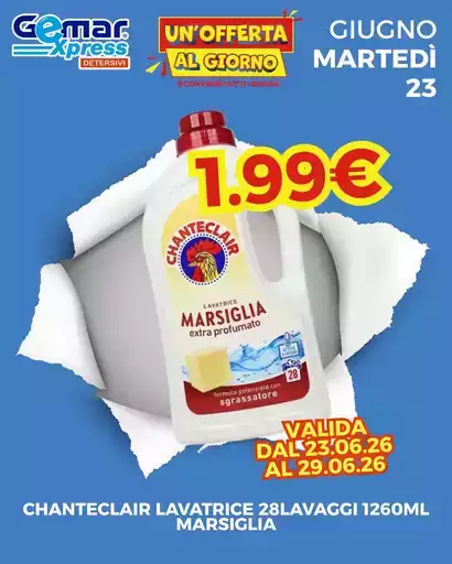 Un'offerta al giorno