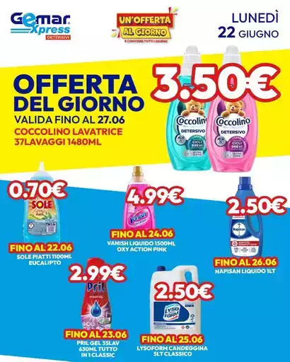 Offerta del giorno