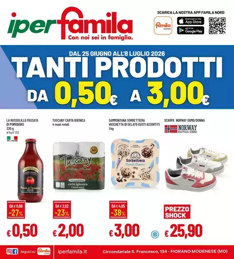TANTI PRODOTTI DA 0,50 A 3,00 EURO