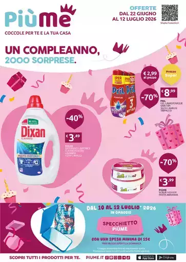 Un compleanno, 2000 sorprese. Un compleanno, 2000 sorprese.