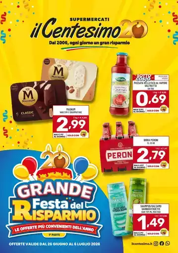 Grande festa risparmio