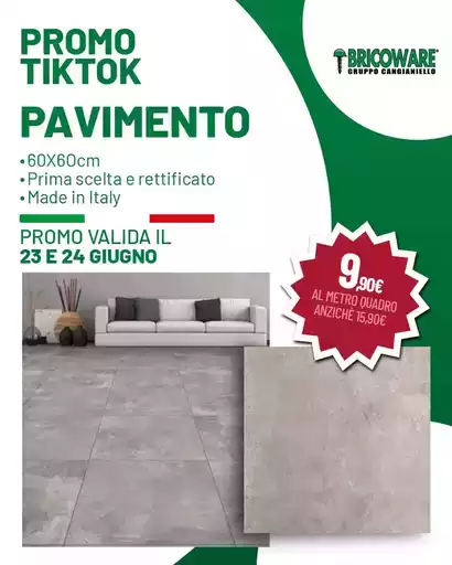 Promo valida il 23 e 24 giugno