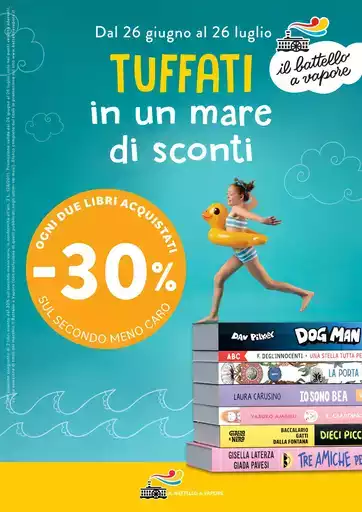 Tuffati in un mara di sconti Tuffati in un mara di sconti