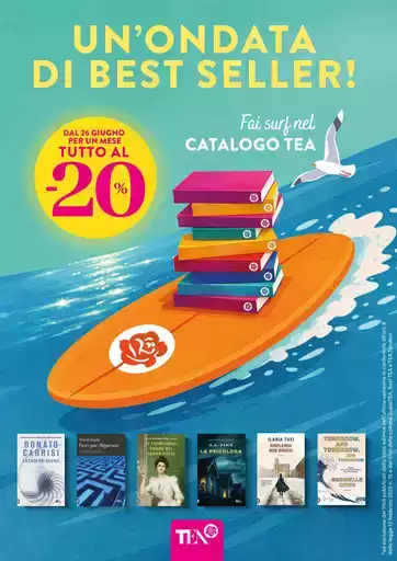 Un'ondata di best seller! Un'ondata di best seller!