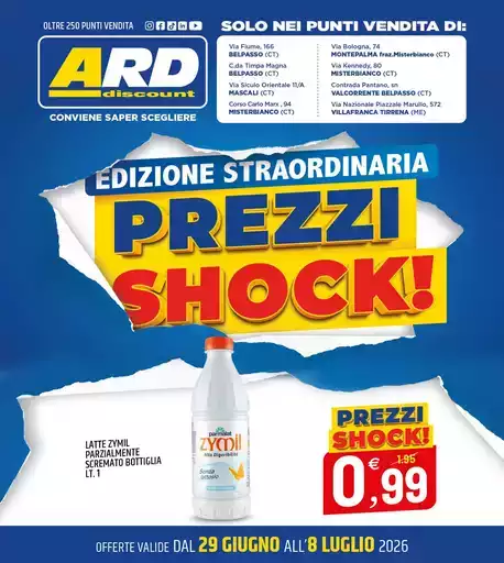 Prezzi shock!