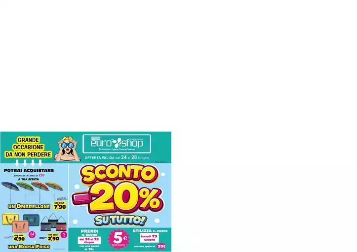 Sconto -20% Sconto -20%