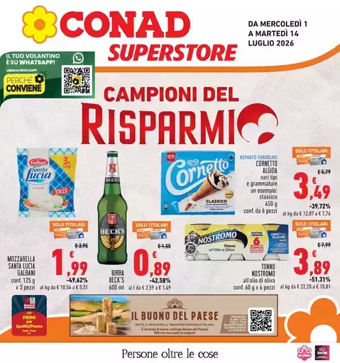 Campioni del risparmio