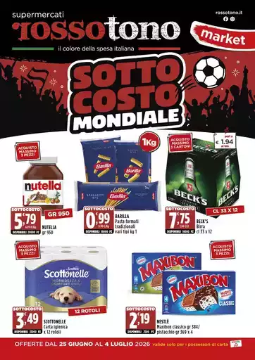 Sottocosto mondiale