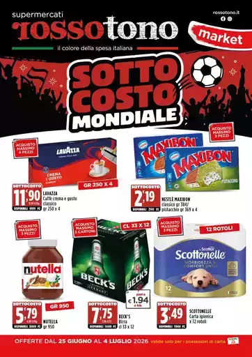 Sottocosto mondiale Sottocosto mondiale
