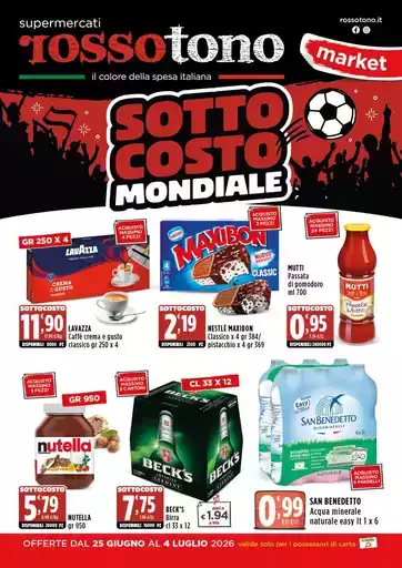 Sottocosto mondiale