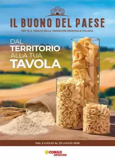 Il buono del paese: dal territorio alla tua tavola
