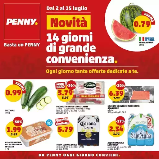 14 giorni di grande convenienza