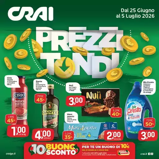 Prezzi tondi