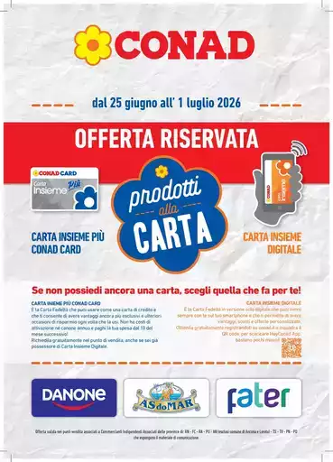 PRODOTTI ALLA CARTA