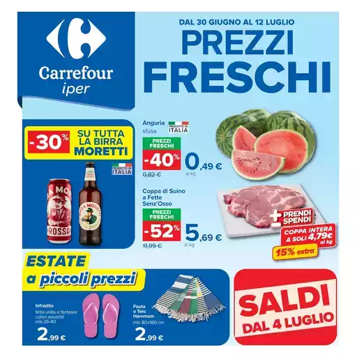 Prezzi freschi
