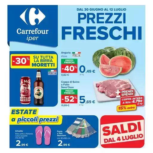 Prezzi freschi