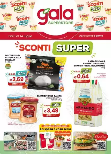 Sconti super