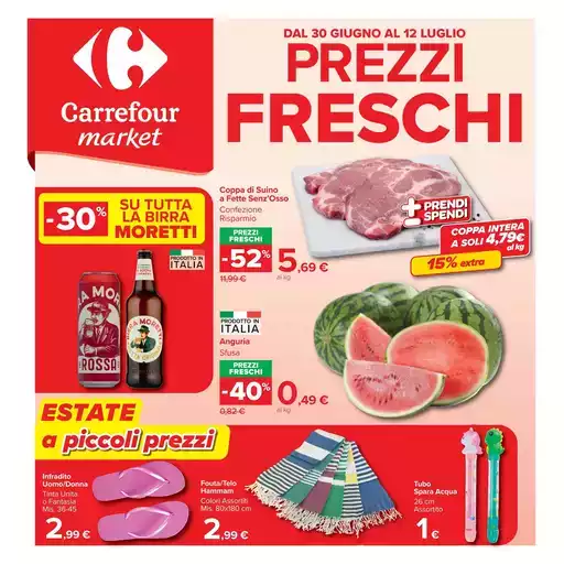 Prezzi freschi
