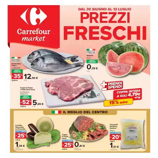 Prezzi freschi