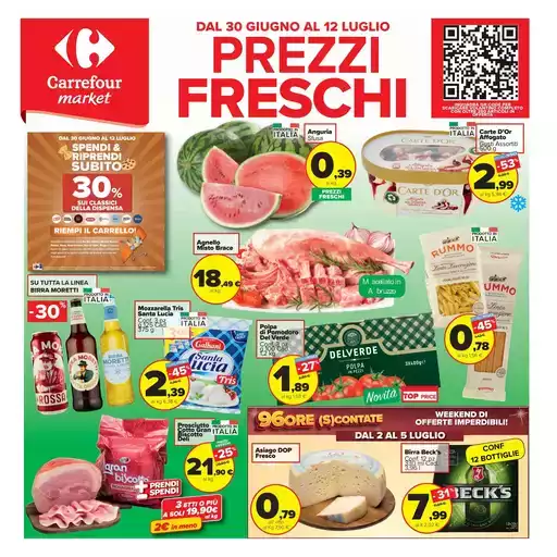 Prezzi freschi