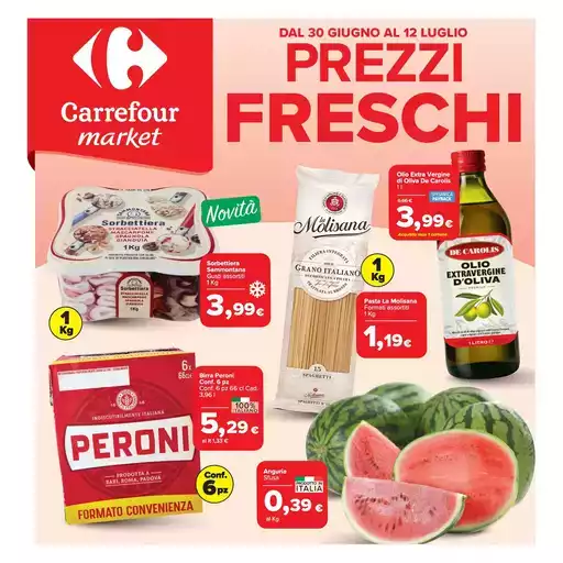 Prezzi freschi