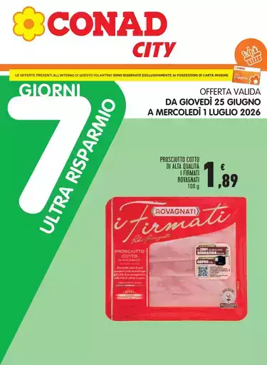 7 giorni di ultra risparmio 7 giorni di ultra risparmio