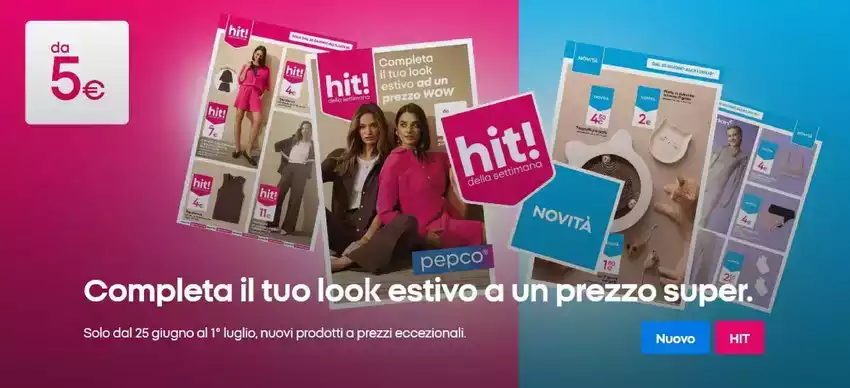 Completa il tuo look estivo a un prezzo super.