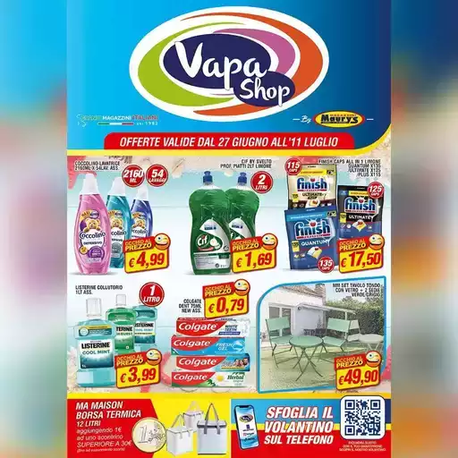 Offerte valide dal 27 giugno all'11 luglio