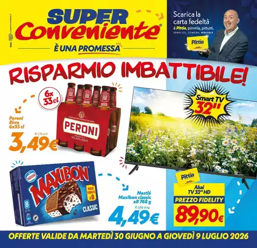 Risparmio imbattibile!