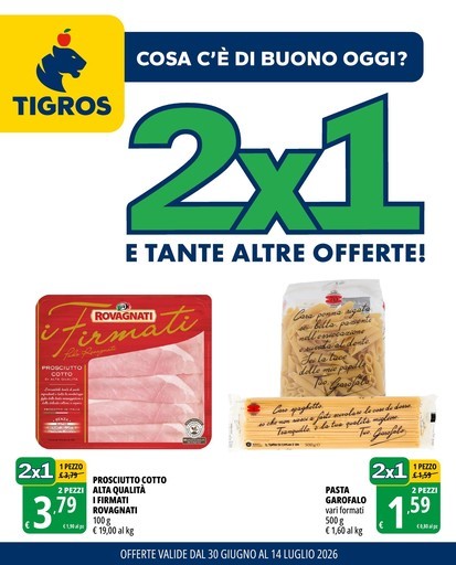 2x1 e tante altre offerte!