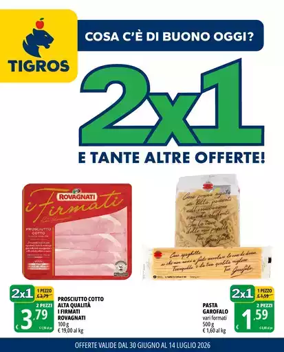 2x1 e tante altre offerte!