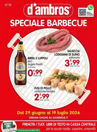 Dal 29 giugno al 19 luglio 2026