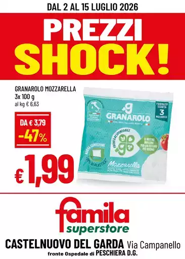 PREZZI SHOCK!