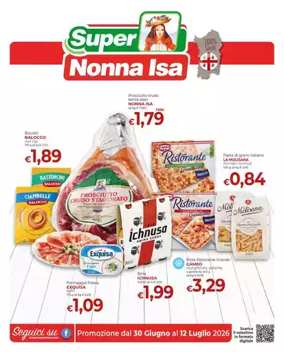 Promozione dal 30 Giugno al 12 Luglio 2026
